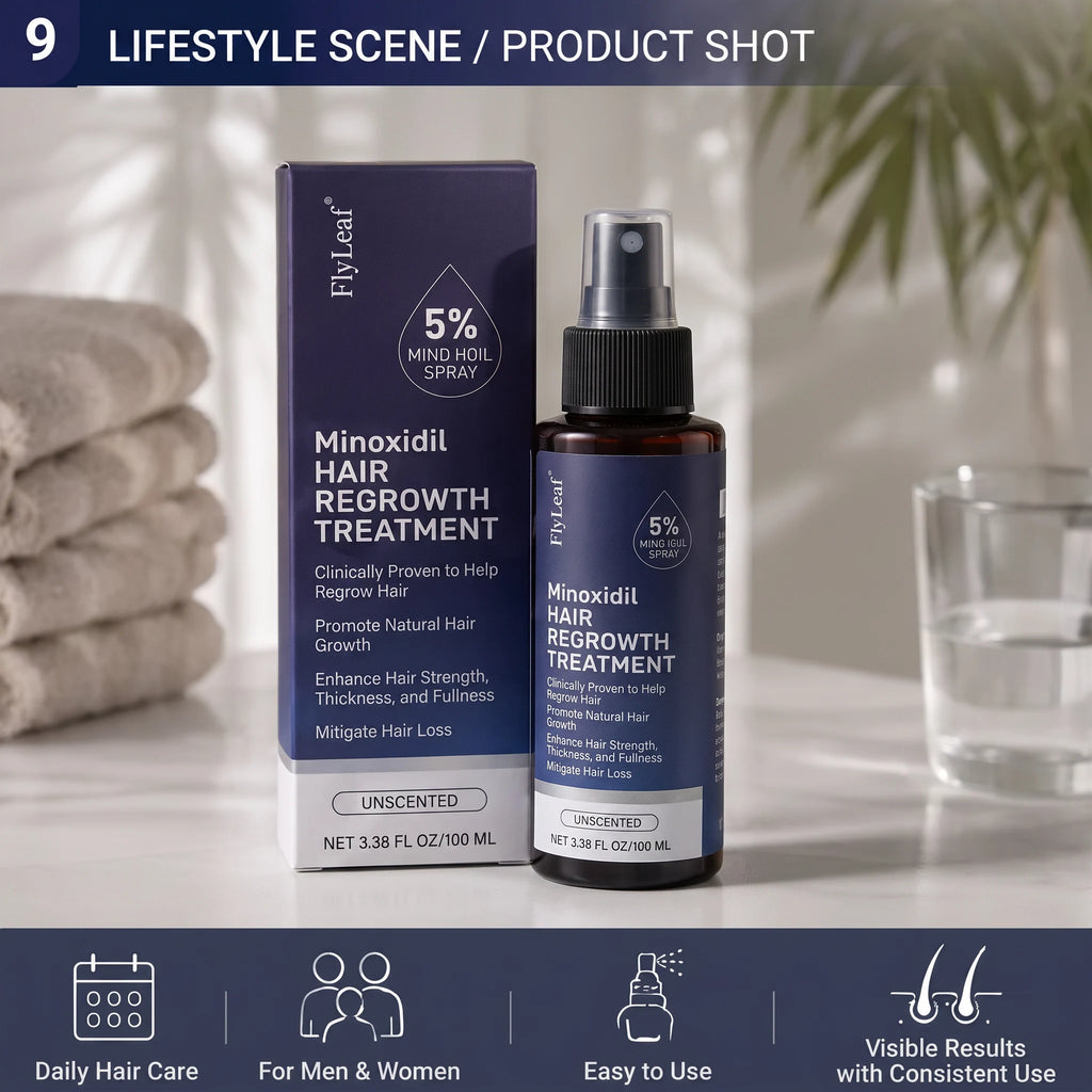 5% Minoxidil Hair Regrowth Spray