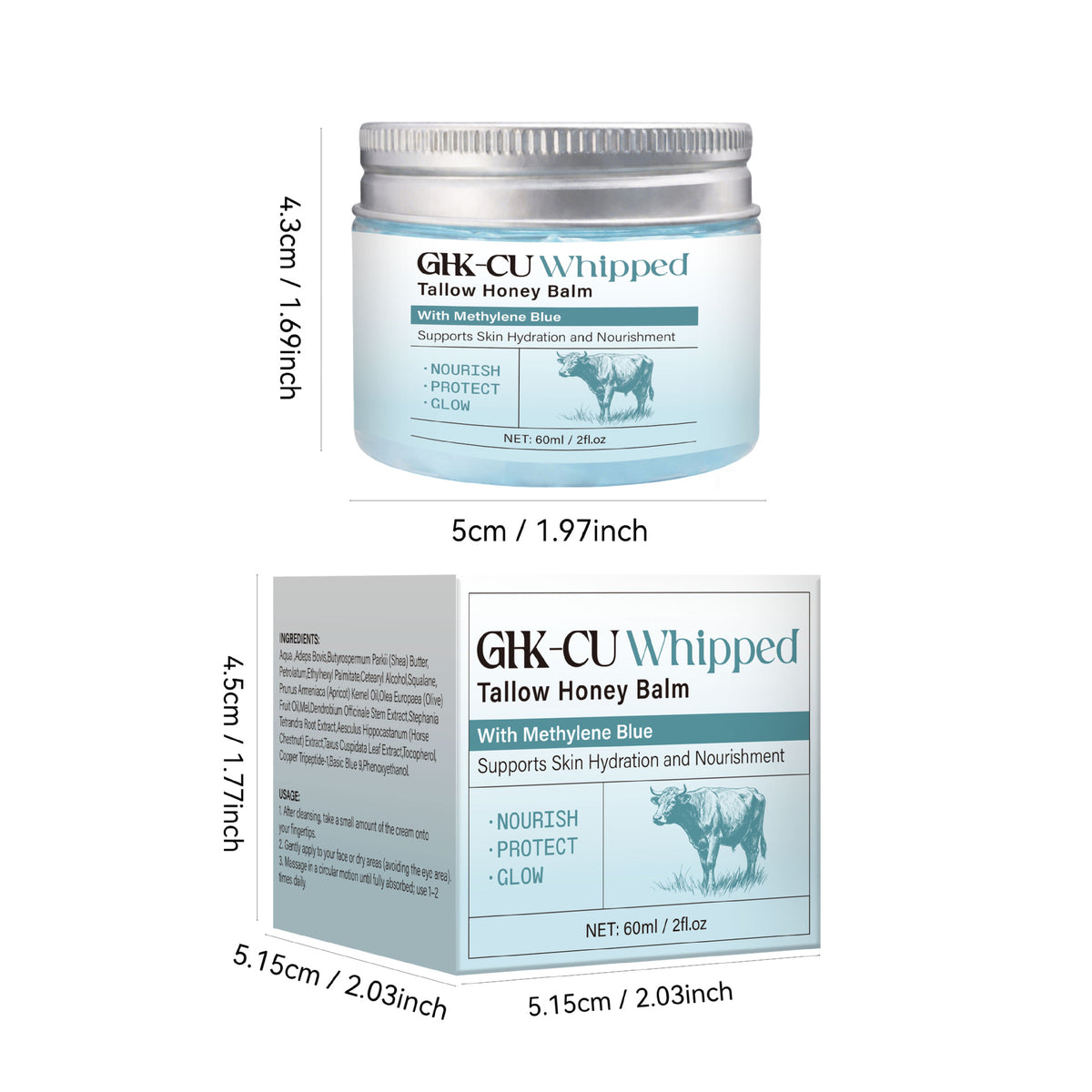 Nourish · Protect · Glow