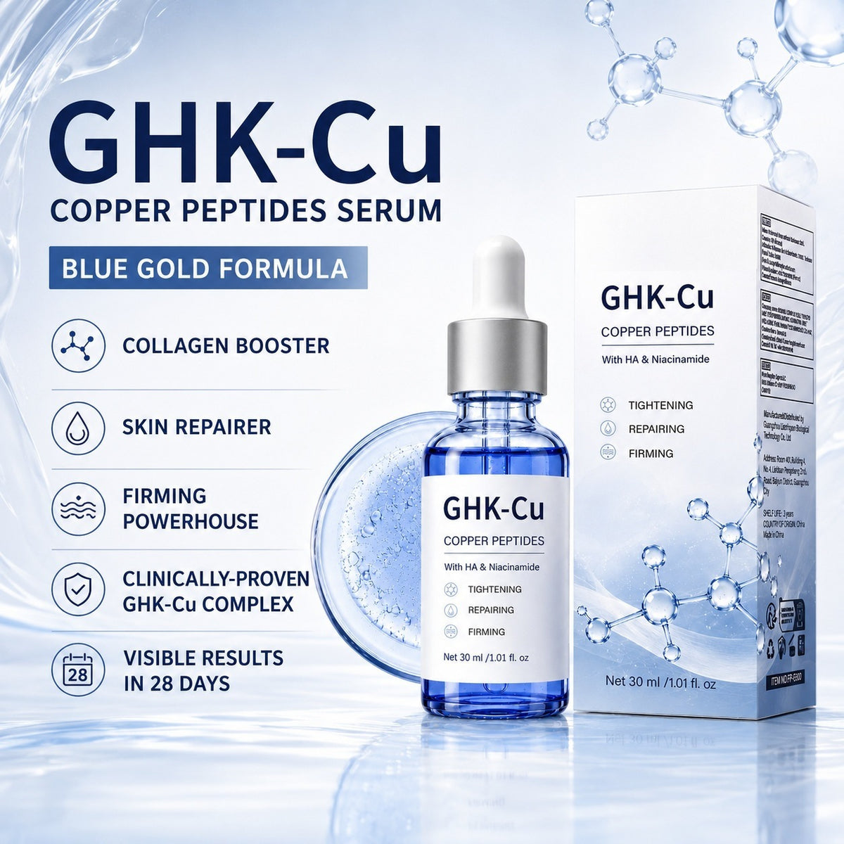 GHK-Cu - Skin & Scalp Repair Serum