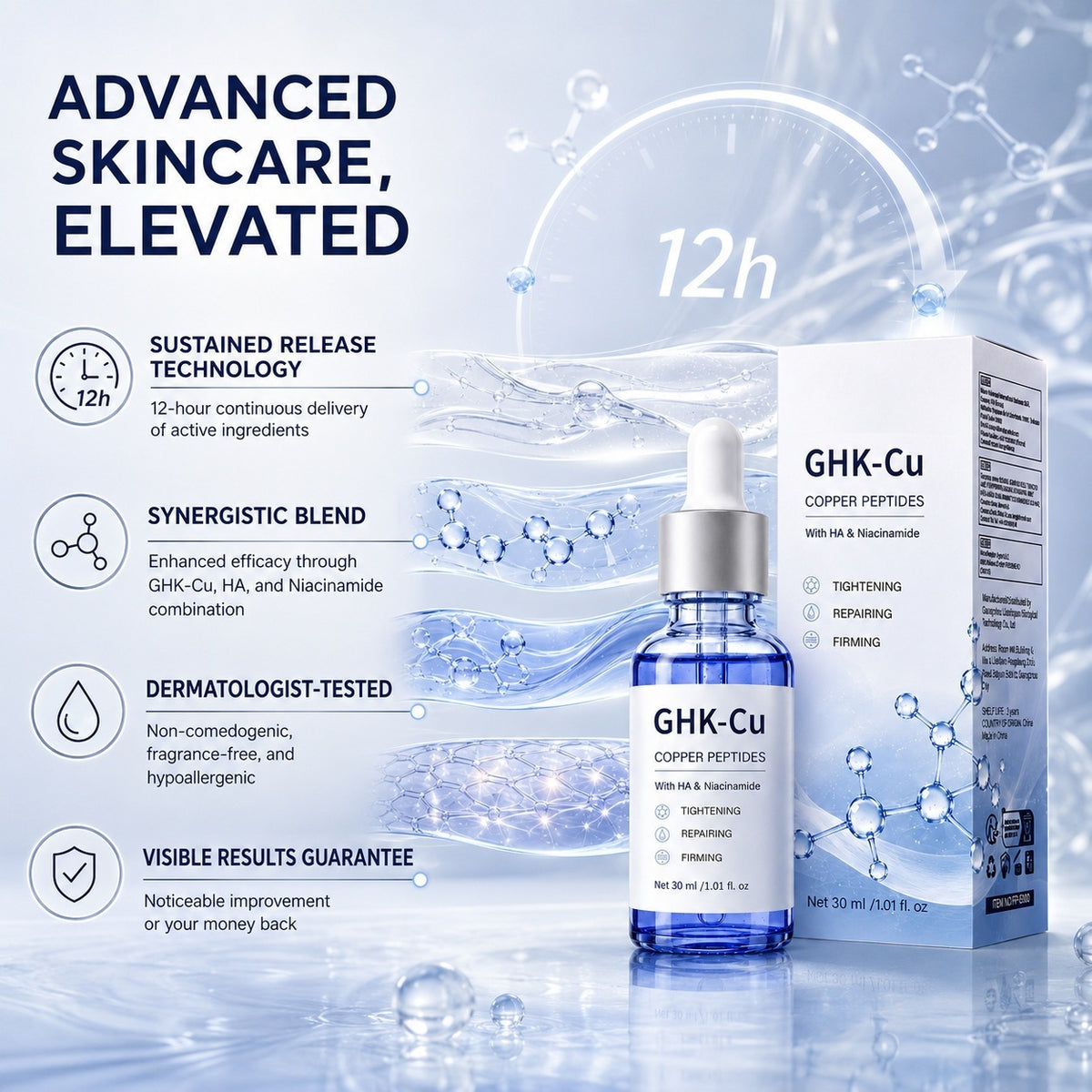 GHK-Cu - Skin & Scalp Repair Serum