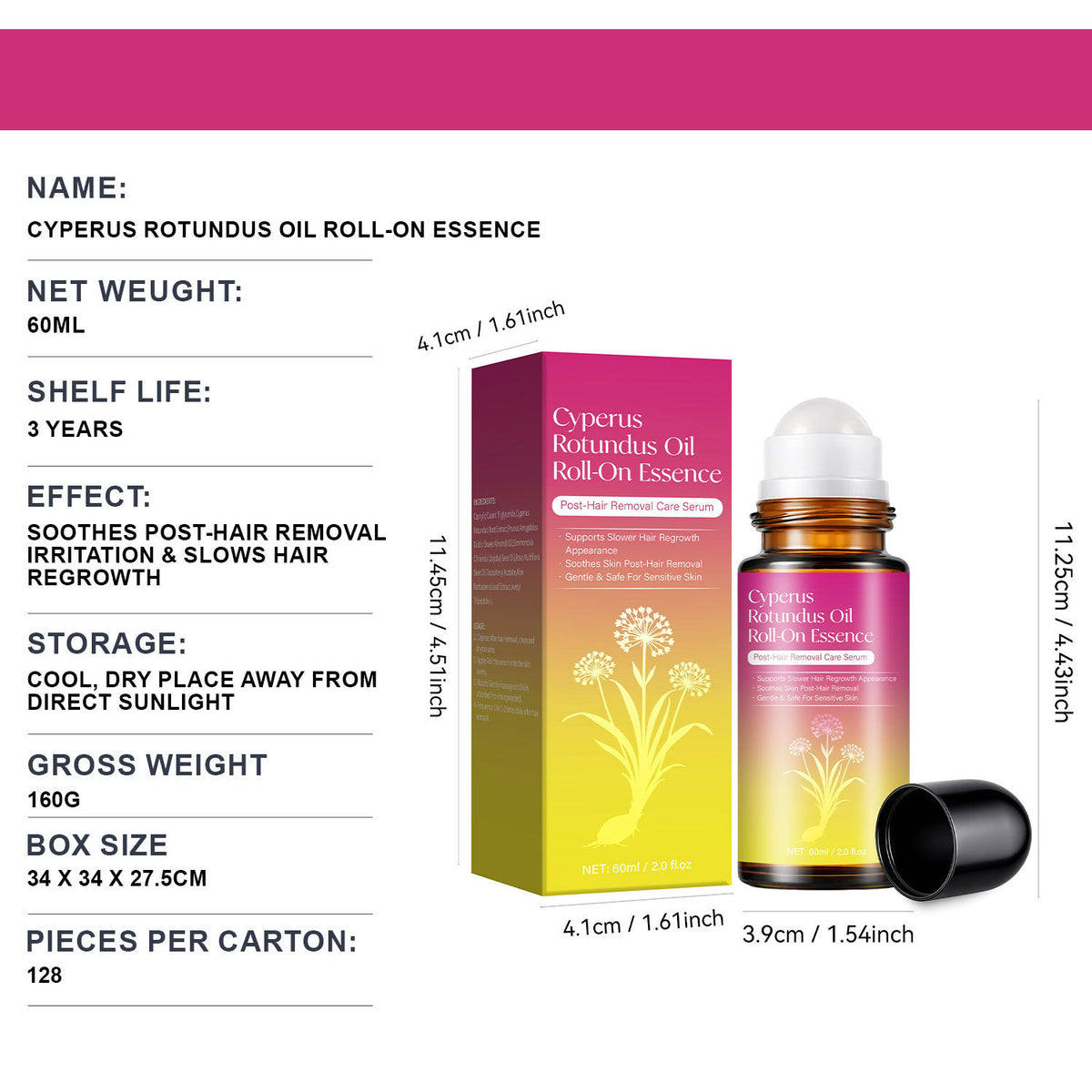 Post-Hair Removal Care Serum